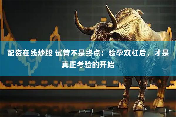 配资在线炒股 试管不是终点：验孕双杠后，才是真正考验的开始